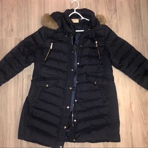 XXL Michael Kors faux-fur down puffer coat